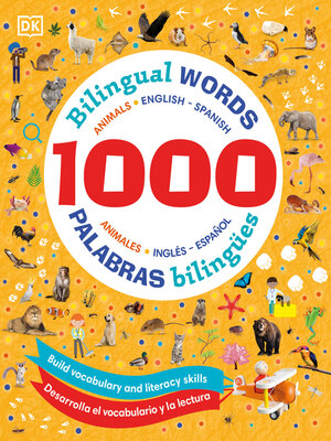 cover image of 1000 Bilingual Words Animals / 1000 palabras bilingües animales